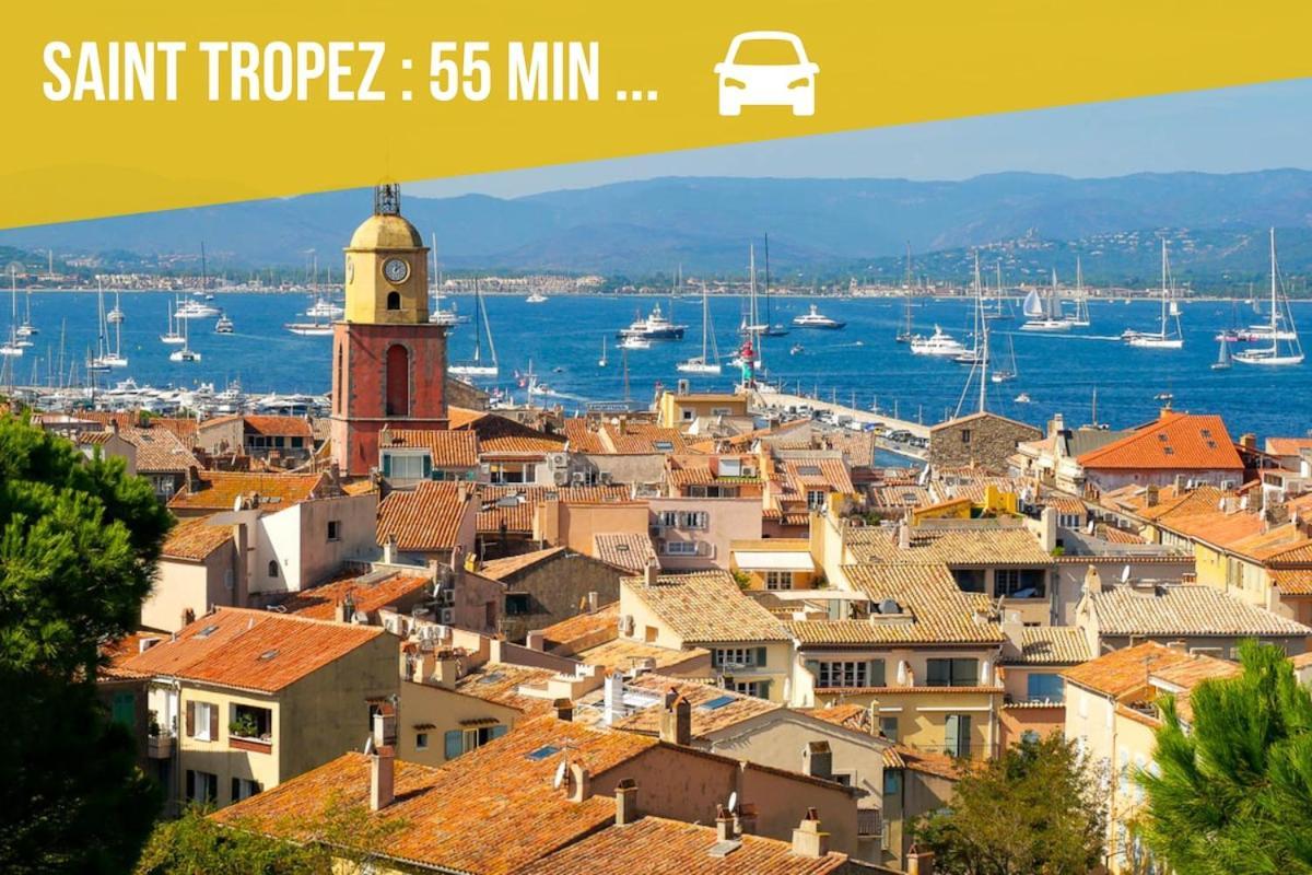 Suite Moulin De La Calade! Vue Tour Hexagonale, Coeur Du Var! Le Luc Extérieur photo